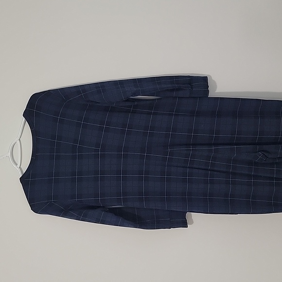 Smash + Tess || Wednesday Romper, Blue Tartan, Medium - Picture 8 of 9